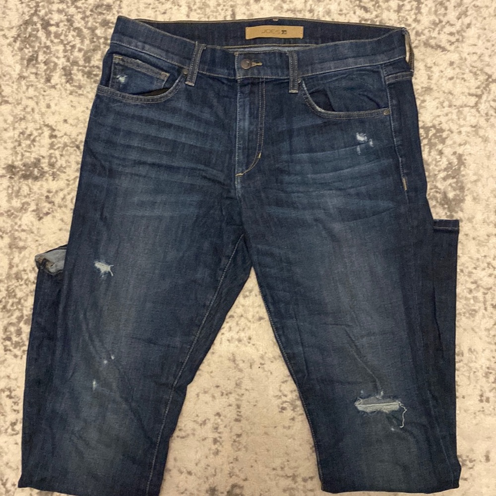 JOES jeans - mens dark wash slight distress